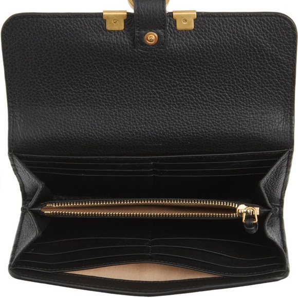 Chloe Marcie Leather Long Wallet - Picture 2 of 12